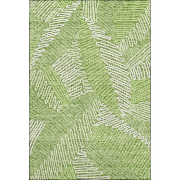 Dalyn Rugs Premium Machine Washable Mayfield AMF904 Lime 3' x 5' Rug