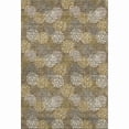 thumbnail image 1 of HomeRoots 672168 8 x 10 ft. Brown Taupe & Beige Polka Dot Washable Machine Made Rectangle Area Rug with UV Protection, 1 of 9