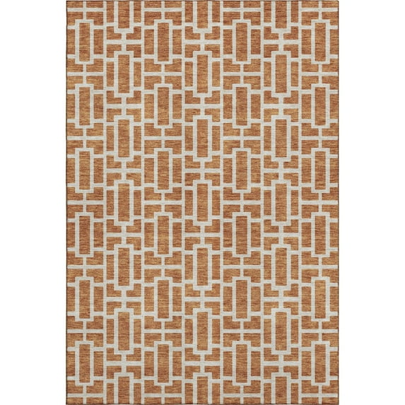 Dalyn Rugs Premium Machine Washable Mayfield AMF916 Terracotta 8' x 10' Rug