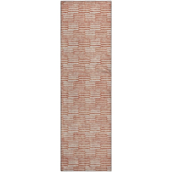 Dalyn Rugs Premium Machine Washable Mayfield AMF918 Salmon 2'3" x 7'6" Runner Rug