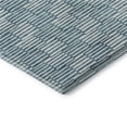 thumbnail image 1 of HomeRoots 673017 8 x 10 ft. Teal & Beige Abstract Geometric Washable Machine Made Rectangle Area Rug with UV Protection, 1 of 9