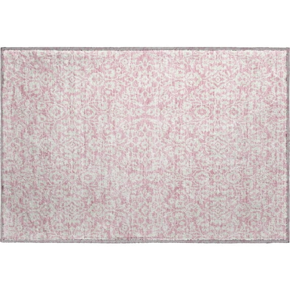 Dalyn Rugs Premium Machine Washable Mayfield AMF920 Pink 1'8" x 2'6" Rug