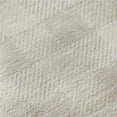 thumbnail image 1 of HomeRoots 673466 3 x 5 ft. Ivory & Beige Plaid Transitional Washable Machine Made Rectangle Area Rug with UV Protection, 1 of 9