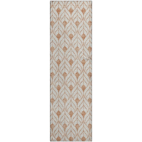 Dalyn Rugs Premium Machine Washable Mayfield AMF927 Salmon 2'3" x 7'6" Runner Rug
