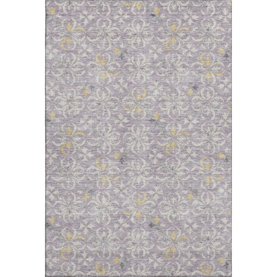 Dalyn Rugs Premium Machine Washable Mayfield AMF930 Lavender 9' x 12' Rug