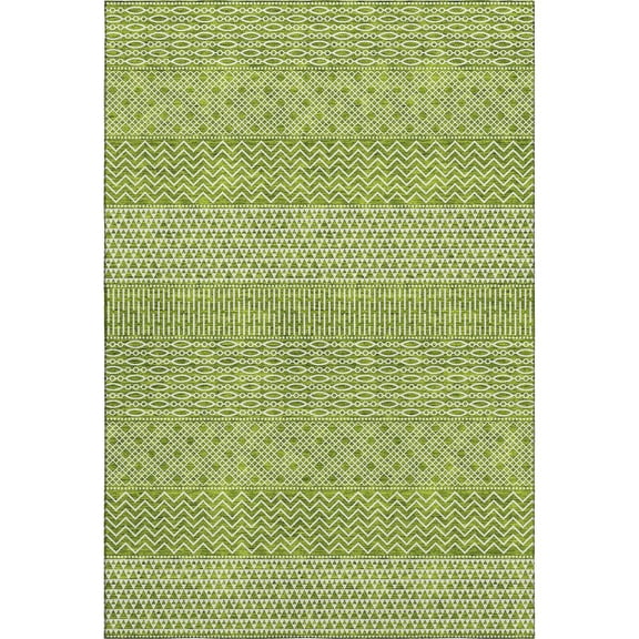 Dalyn Rugs Premium Machine Washable Mayfield AMF939 Lime 3' x 5' Rug