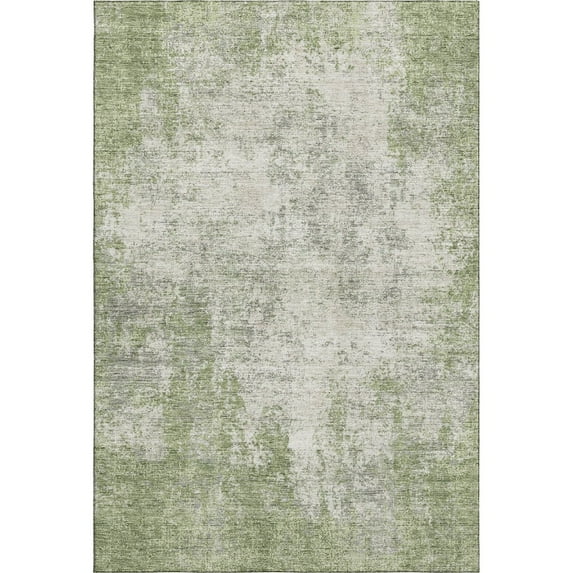 Dalyn Rugs Premium Machine Washable Mayfield AMF940 Green 9' x 12' Rug