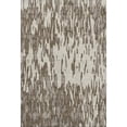 thumbnail image 1 of HomeRoots 675143 9 x 12 ft. Brown & Ivory Abstract Transitional Washable Machine Made Rectangle Area Rug with UV Protection, 1 of 9