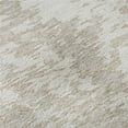 thumbnail image 1 of HomeRoots 675251 9 x 12 ft. Ivory & Beige Abstract Transitional Washable Machine Made Rectangle Area Rug with UV Protection, 1 of 9