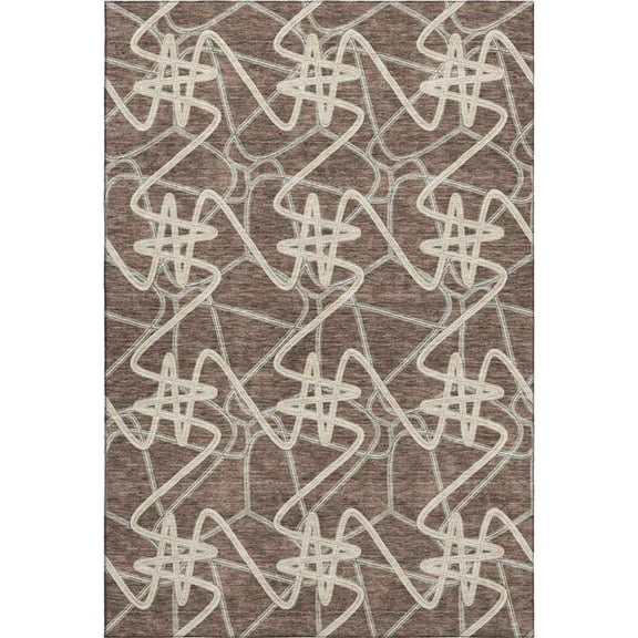 Dalyn Rugs Premium Machine Washable Mayfield AMF947 Brown 8' x 10' Rug