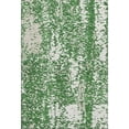 thumbnail image 1 of HomeRoots 675440 5 x 8 ft. Emerald & Ivory Abstract Transitional Washable Machine Made Rectangle Area Rug with UV Protection, 1 of 9