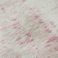 thumbnail image 1 of HomeRoots 675463 3 x 5 ft. Pink & Ivory Abstract Transitional Washable Machine Made Rectangle Area Rug with UV Protection, 1 of 9