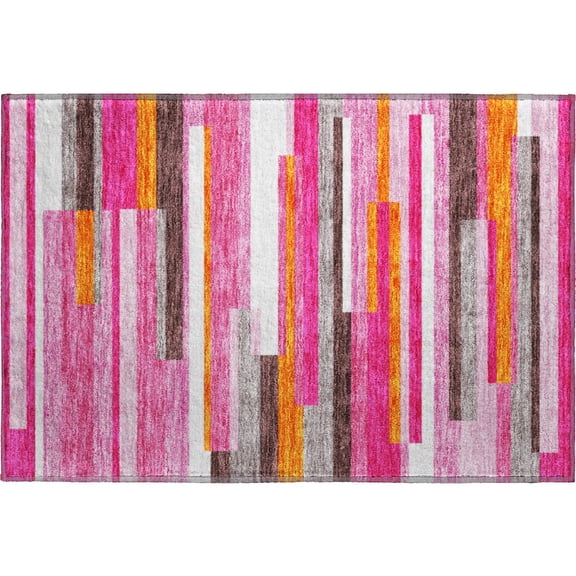 Dalyn Rugs Premium Machine Washable Mayfield AMF956 Blush 1'8" x 2'6" Rug