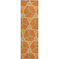 thumbnail image 1 of Dalyn Rugs Premium Machine Washable Mayfield AMF959 Orange 2'3" x 7'6" Runner Rug, 1 of 6