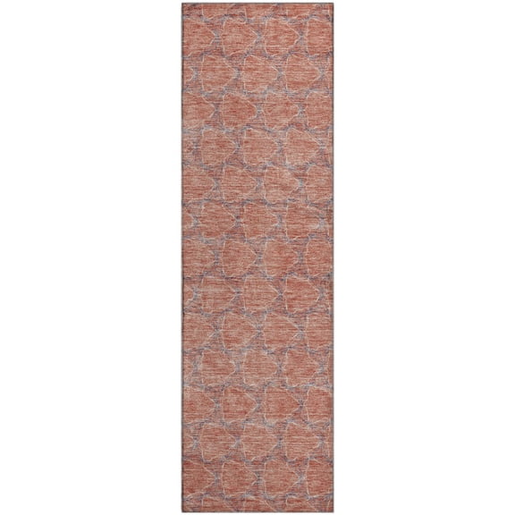 Dalyn Rugs Premium Machine Washable Mayfield AMF960 Salmon 2'3" x 7'6" Runner Rug