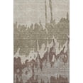 thumbnail image 1 of HomeRoots 676108 8 x 10 ft. Beige Taupe & Brown Abstract Washable Machine Made Rectangle Area Rug with UV Protection, 1 of 7