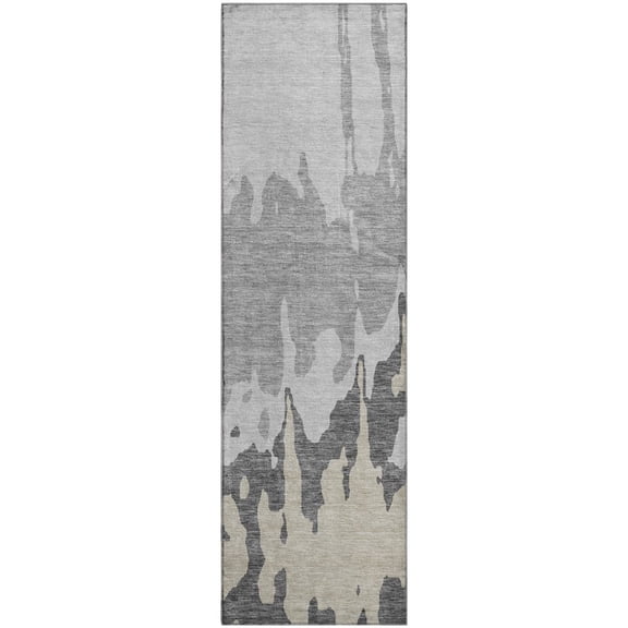 Dalyn Rugs Premium Machine Washable Mayfield AMF961 Gray 2'3" x 7'6" Runner Rug