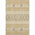 thumbnail image 1 of HomeRoots 676387 3 x 5 ft. Gold Taupe & Beige Southwestern Washable Machine Made Rectangle Area Rug with UV Protection, 1 of 9