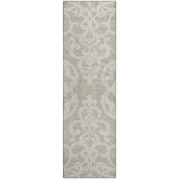 Dalyn Rugs Premium Machine Washable Mayfield AMF973 Beige 2'3" x 7'6" Runner Rug