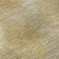 thumbnail image 1 of HomeRoots 677161 5 x 8 ft. Gold & Beige Abstract Transitional Washable Machine Made Rectangle Area Rug with UV Protection, 1 of 9