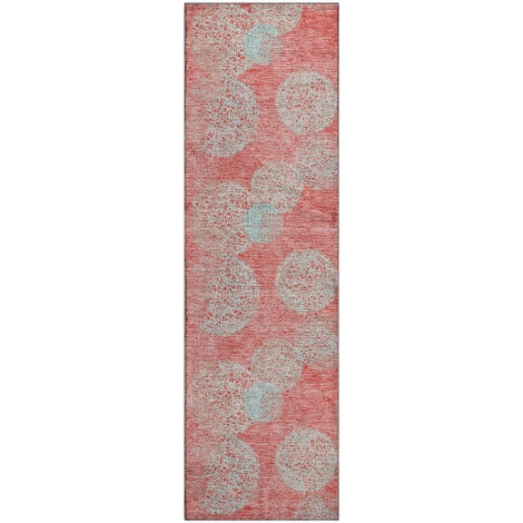 Dalyn Rugs Premium Machine Washable Mayfield AMF977 Salmon 2'3" x 7'6" Runner Rug