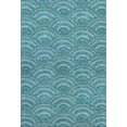 thumbnail image 1 of Dalyn Rugs Premium Machine Washable Mayfield AMF984 Teal 9' x 12' Rug, 1 of 7