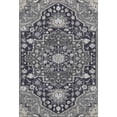 thumbnail image 1 of HomeRoots 677753 10 x 14 ft. Black Gray & Beige Oriental Washable Machine Made Rectangle Area Rug with UV Protection, 1 of 9