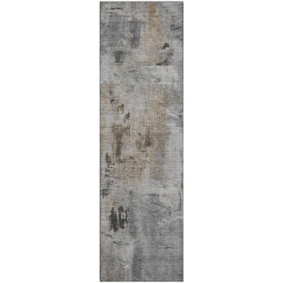 Dalyn Rugs Premium Machine Washable Mayfield AMF989 Gray 2'3" x 7'6" Runner Rug