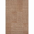thumbnail image 1 of HomeRoots 678099 8 x 10 ft. Rust & Ivory Geometric Transitional Washable Machine Made Rectangle Area Rug with UV Protection, 1 of 9