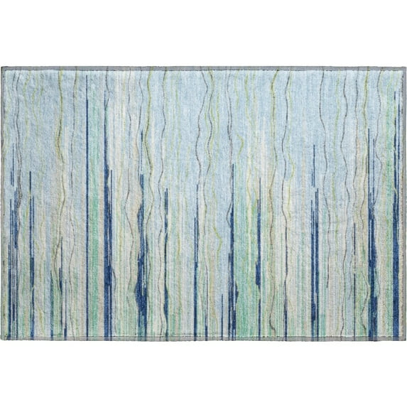 Dalyn Rugs Premium Machine Washable Mayfield AMF996 Sky 1'8" x 2'6" Rug
