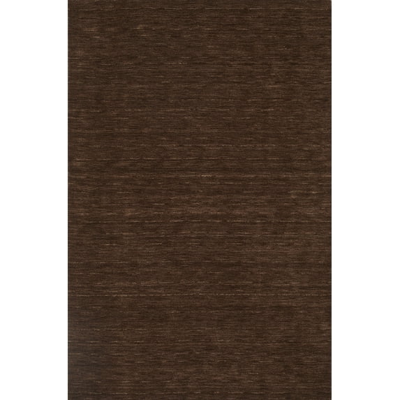 Dalyn Rafia Area Rug RF100CH Chocolate Solid Striation 3' 6" x 5' 6" Rectangle