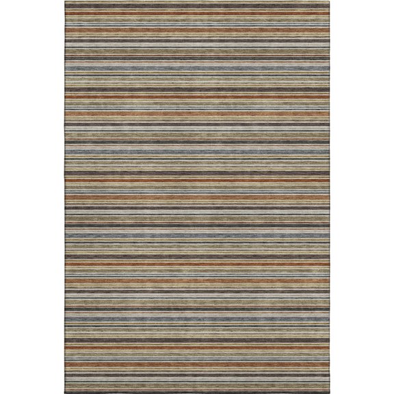 Dalyn Rugs Soft Essentials SE2 Earth 3' x 5' Indoor/Outdoor, Premium Washable, Bedroom, Living Room, Dining Room, Kitchen, Patio Rug