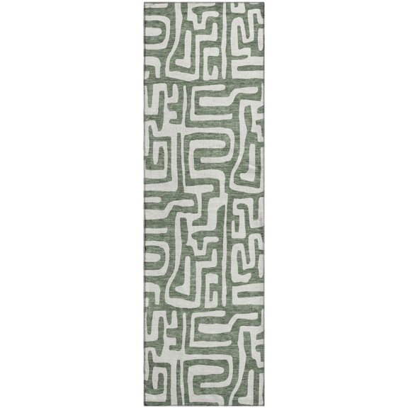 Dalyn The Reserve Area Rug TR1-Basil TR1BS2X8 Basil, 2'3" x 7'6"