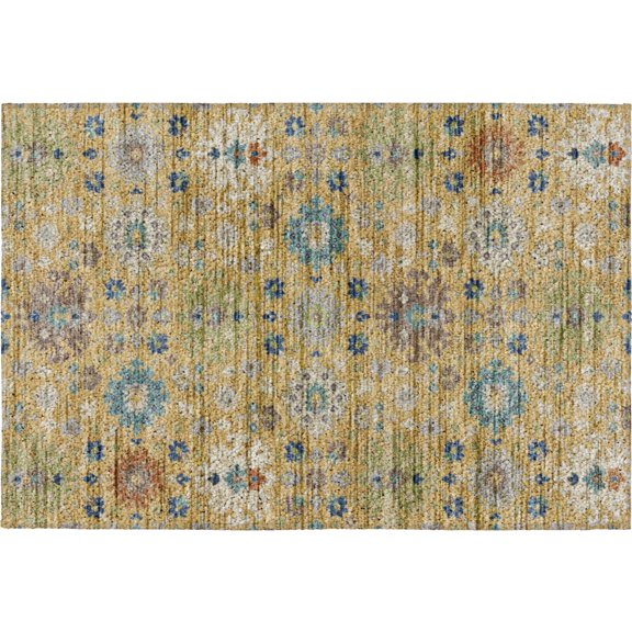 Dalyn Silk Road Area Rug SR3-Turmeric SR3TM20X30 Turmeric, 1'8" x 2'6"