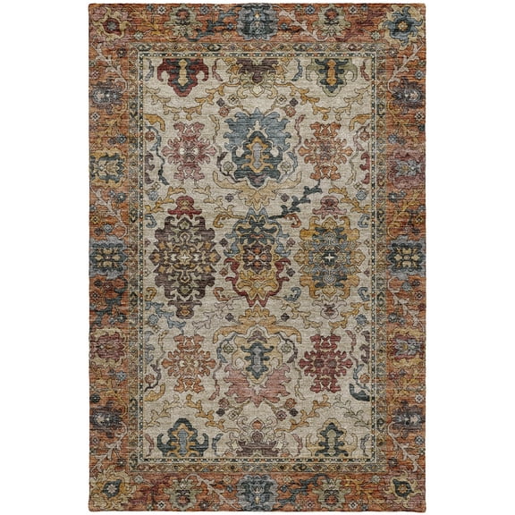 Dalyn Silk Road Area Rug SR5-Copper SR5CP3X5 Copper, 3' x 5'