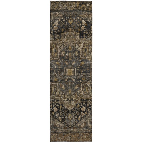Dalyn Solace Area Rug SL14-Charcoal SL14CC2X8 Charcoal, 2'3" x 7'6"