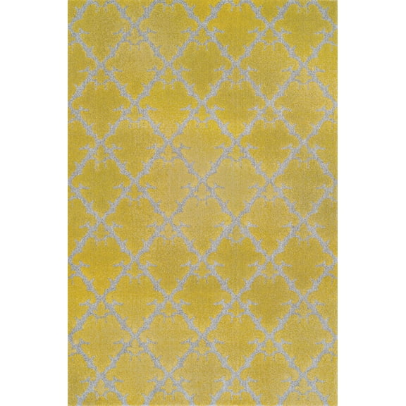 Dalyn Tempo Area Rug TP83SU Sundrop Diamonds Lattice 9' 6" x 13' 2" Rectangle