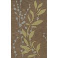 thumbnail image 1 of Dalyn Transitions Area Rug TR20 Tr20 Brown Leaves Vines 5' x 8' Rectangle, 1 of 1