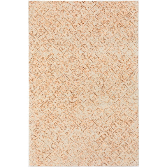 Dalyn Zoe Area Rug ZZ1 Zz1 Orange Orange Faint Faded 2' 3" x 7' 6" Rectangle