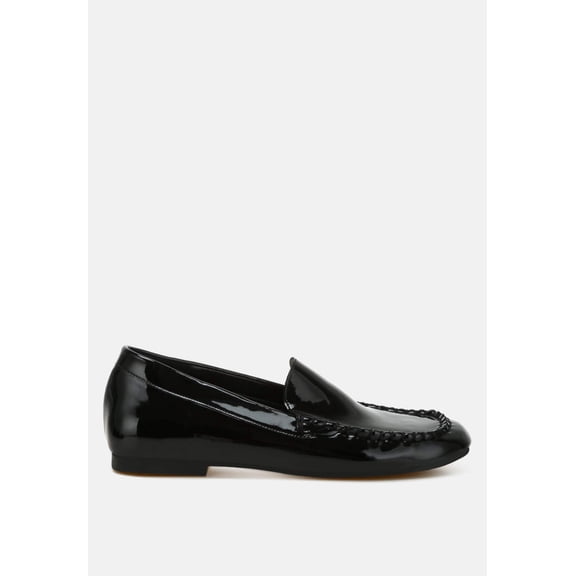 Dama Patent Pleather Loafers