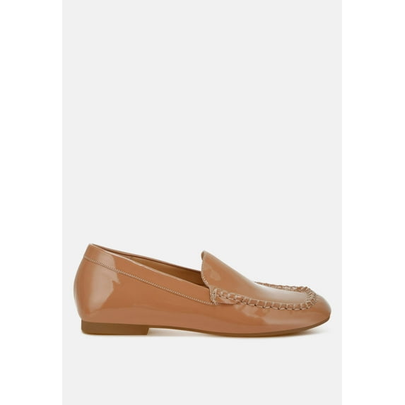 Dama Patent Pleather Loafers