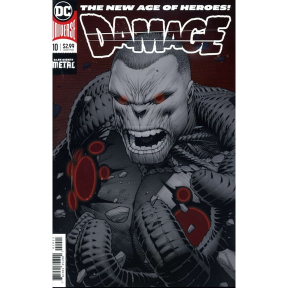 Damage (2nd Series) #10 VF ; DC Comic Book