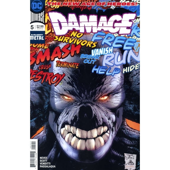 Damage (2nd Series) #5 VF ; DC Comic Book