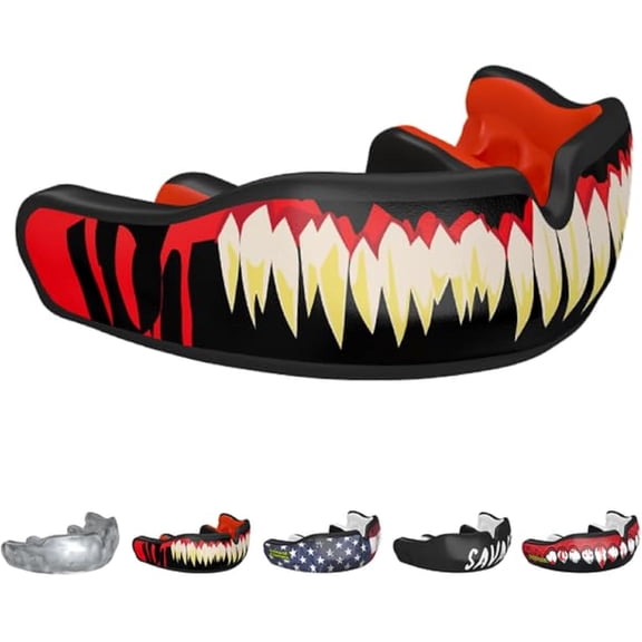 Damage Control Symbite Custom Fit Mouthguard | Dentist-Designed, Easy Self-Impression Kit, Superior Fit, Protection & Breathability | Fast Turnaround for Athletes Made in USA