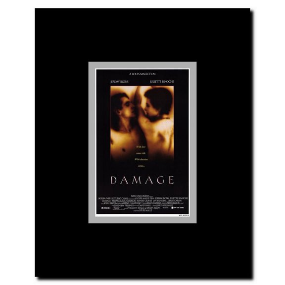 Damage Framed Movie Poster