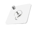 thumbnail image 1 of Damage-Free Adhesive Wall Screws, Heavy Duty No-Drill Picture Hanging Nails, Non-Trace Seamless Screw Hooks for Wall Decor & Frames, Waterproof & Transparent（14mm）, 1 of 6