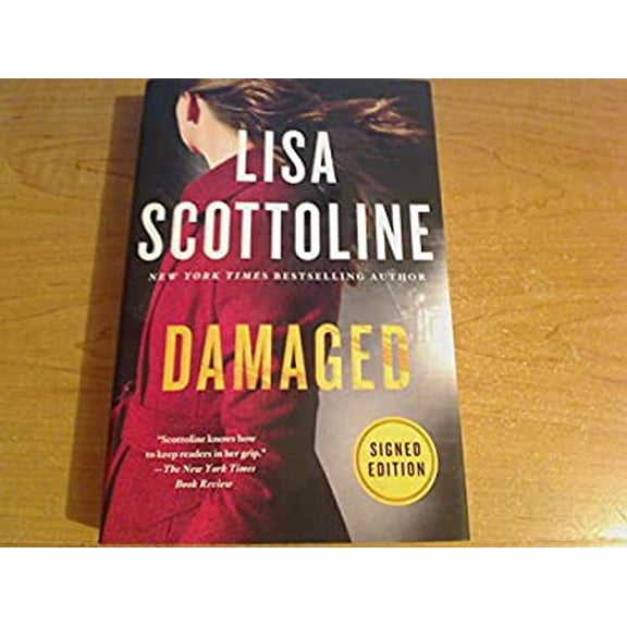 Pre-Owned Damaged Signed Costco Exclusive Hardcover Lisa Scottoline