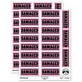 thumbnail image 1 of Damaged Bold Inspection Delivery Sticker Set - Light Pink - Matte Finish - 2.00" Large, 1 of 7