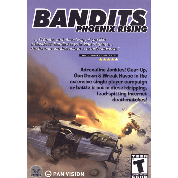 Damaged Box Deal - Bandits Phoenix Rising Classic CDRom Combat Action Game