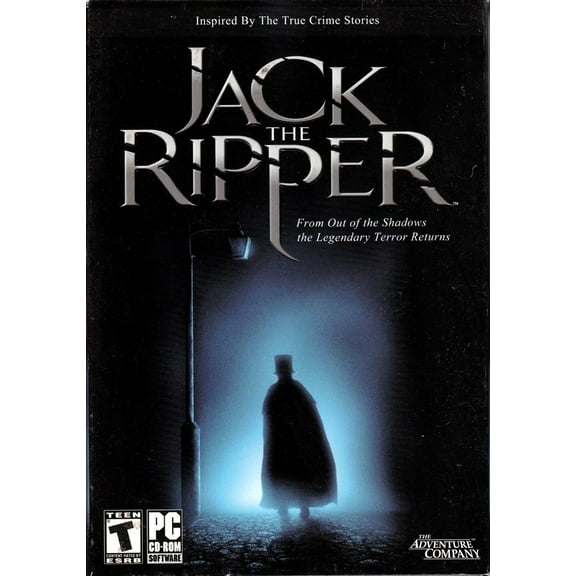 Damaged Box Special - Jack the Ripper PC CDRom - From out of the shadows the Legendary Terror Returns